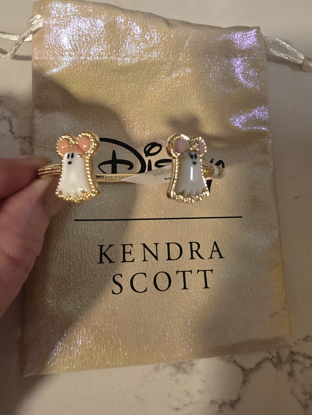 Kendra Scott X Disney Ghost Cuff Bracelet NWT